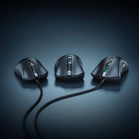 ماوس الألعاب اللاسلكي Razer DeathAdder v2 Pro: مستشعر بصري 20K DPI - أسرع 3X من المفتاح البصري الميكانيكي - إضاءة Chroma RGB - 8 أزرار قابلة للبرمجة - أسود كلاسيكي (متجدد) in Saudi Arabia
