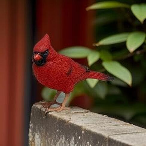 تصميمات مميزة تمثال كاردينال أحمر مقاس 4.125 بوصة - ديكور كاردينال لديكور المنزل التذكاري - هدية الفجيعة in Kuwait