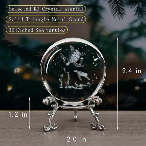 Chinese Dragon Crystal Ball with Stand 3D Laser Engraved Dragon Statue Decor Glass Sphere Paperweight Gifts for Men Kids(2.4 in) in Saudi Arabia