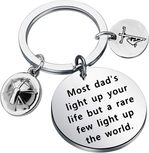 CHOORO Electric Gift Lineman Dad Gift معظم الأب يضيء سلسلة مفاتيح حياتك in Kuwait