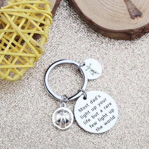 CHOORO Electric Gift Lineman Dad Gift معظم الأب يضيء سلسلة مفاتيح حياتك in Kuwait