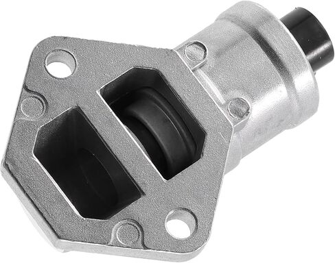 X AUTOHAUX صمام التحكم في الهواء الخامل للسيارة 1S7G-9F715-AD 1113873 بديل لفورد Ecosport L4 2.0L 2004-2005 لمازدا B2300 L4 2.3L 2001-2010 لون فضي in Saudi Arabia