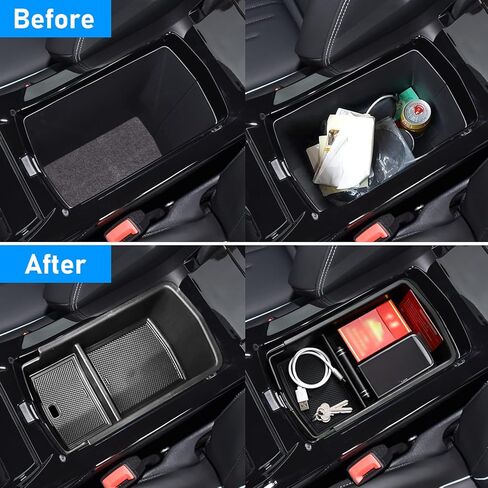 Yumzeco متوافق مع 2023 2024 VW ID.4 صينية تنظيم وحدة التحكم المركزية، صندوق تخزين صينية وحدة التحكم المركزية لـ 2023 2024 ID4 ID 4 صينية تنظيم وحدة التحكم، 2023 2024 ID4 الملحقات in Kuwait