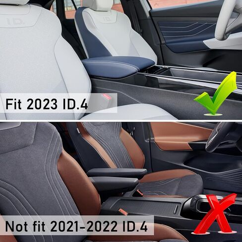 Yumzeco متوافق مع 2023 2024 VW ID.4 صينية تنظيم وحدة التحكم المركزية، صندوق تخزين صينية وحدة التحكم المركزية لـ 2023 2024 ID4 ID 4 صينية تنظيم وحدة التحكم، 2023 2024 ID4 الملحقات in Kuwait