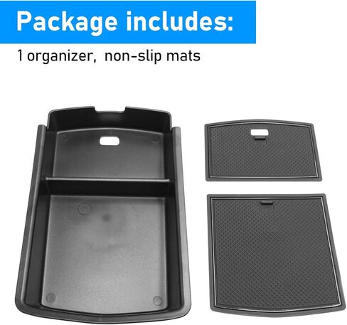 Yumzeco متوافق مع 2023 2024 VW ID.4 صينية تنظيم وحدة التحكم المركزية، صندوق تخزين صينية وحدة التحكم المركزية لـ 2023 2024 ID4 ID 4 صينية تنظيم وحدة التحكم، 2023 2024 ID4 الملحقات in Kuwait