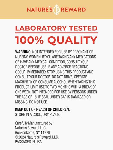 Nature's Reward Melatonin 12mg Fast Dissolve - 180 Tablets - Natural Berry Flavor - Vegetarian, Non-GMO & Gluten Free Supplement in Kuwait