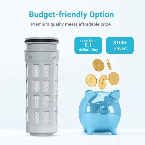 بديل لفلتر مياه إبريق تيار بريتا، وأباريق وموزعات فلتر بريتا OB05، صب من خلال المرشحات، مرشحات مطورة من 7 مراحل، تدوم شهرين، من أكوا كريست (عبوة من 3) in Saudi Arabia