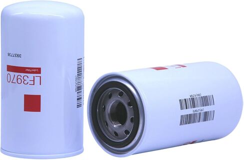 2 Pack of LF3970 Lube Oil Filter Replaces 3937736, 5404947, B7177, 57182MP, P550428, P551019, BT595, 14406393, LFP3970 Fits Cummins QSB 5.9L 6.7L, ISB Engine Ford Freightliner Kenworth Peterbilt in Saudi Arabia