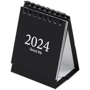2024 Desk Calendar 2023-2024 Small Monthly Planner Aug 2023 to Dec 2024 Mini Daily Schedule Desktop Calendar 2024 Small Calendars for Office Home School Supplies (6pcs)