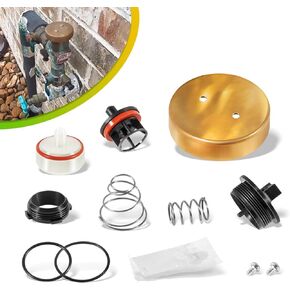 Replace for Watts 0887727 1/2 & 3/4 Inch Pressure Vacuum Breaker Total Repair Kit RK 800M4-T 1/2"-3/4" Total Repair Kit Fit for Watts 800M4 1/2" 3/4" Pressure Vacuum Breakers