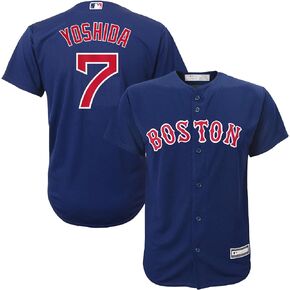 Masataka Yoshida Boston Red Sox MLB Kids 4-7 Navy Alternate Player Jersey