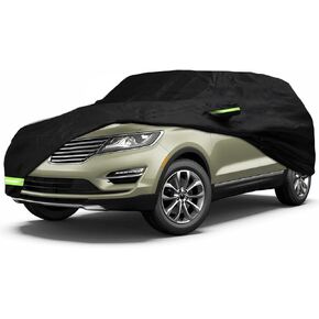 YIXIN غطاء سيارة مقاوم للماء لـ 2015-2019 Lincoln MKC SUV غطاء سيارة بأربعة أبواب مخصص مناسب 100% حزام مقاوم للرياح وباب واحد بسحاب للحماية من الغبار والثلج والمطر in Kuwait