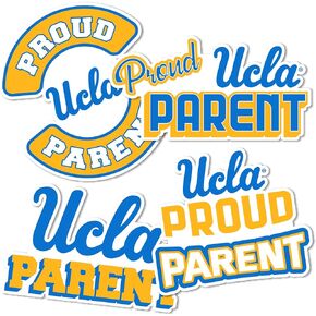Desert Cactus UCLA University of California Los Angeles Bruins Sticker Vinyl Decal Laptop Water Bottle Car Scrapbook (Proud Parent Sheet)