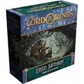 Fantasy Flight Games The Lord of The Rings The Card Game Ered Mithrin Hero Expansion - Cooperative Adventure Game, Strategy Game, Ages 14+, 1-4 Players, 30-120 Min Playtime, Made