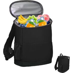 Insulated Cooler Backpack, Backpack Cooler, 20 Can Backpack Cooler Leak Proof, Insulated Soft Cooler Bag, Lightweight, Cold-Weather Duffel Bag for Beach, Camping, Outdoor Activities