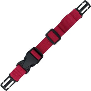 Backpack Chest Strap- Nylon -Suitable for Webbing on The Backpack up to 25MM(Red)