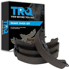 TRQ Rear Drum Brake Shoe Kit Set for 2009 Toyota Prius / 2007-2018 Toyota yaris