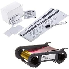 شريط Evolis R5F008AAA ومجموعة تنظيف DuraClean DC ACL002 لطابعة Evolis Primacy in Kuwait