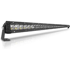 52 Inch LED Light Bar Single Row Flood & Spot Beam Combo 50000LM Off Road LED Light Bar Driving Light for Pickup SUV ATV UTV Truck Roof Bumper
