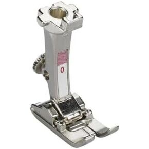 HONEYSEW #0 Zigzag Foot Without Finger Guard for Bernina Sewing Machine 0084447300