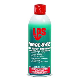 LPS - 2516 Force 842 Dry Moly Lubricant, 11 oz Aerosol (Pack of 12)