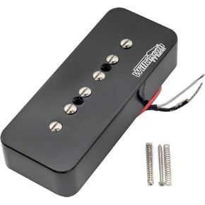Wilkinson M Series Alnico 5 P90 Soapbar Neck Pickup for Les Paul/SG Electric Guitar, Black