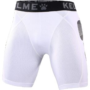 شورت KELME Pro المنزلق - شورت ضغط ملابس داخلية حرارية - شورت داخلي مثالي لكرة القدم البيسبول والبيسبول