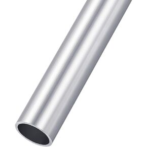 METALLIXITY 6063 Aluminum Tube (20mm OD x 17mm ID x 100mm L), Aluminum Round Tubing - for Home Furnishing, Machinery, DIY Handicraft