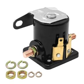 Start Solenoid Relay 3072586 Replacement for Cummins RV Generator Silver