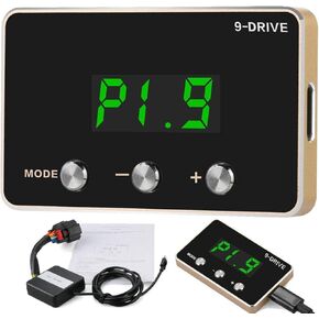 جهاز التحكم في استجابة الخانق من WonVon، 9 محركات 9 أوضاع تحكم إلكتروني عالمي في الخانق لسيارة دودج رام فورد هوندا شيفروليه (أخضر) in Kuwait