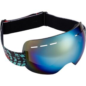 KEMIMOTO Dirt Bike Goggles - Frameless Spherical UV Protection Windproof Lightweight Motorcycle UTV Goggles for Men Women