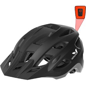 Bike Helmet with LED for Adults Lightweight Bicycle Helmet with Rechargeable USB Light Mountain Helmet for Women,Mountain Bike Helmets for Men Road Recreational Cycling Helmet…