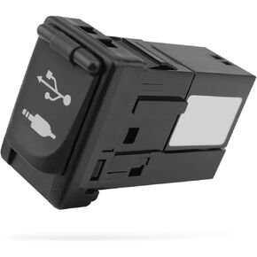 86190-0R010 AUX USB Port Adapter Jack Fit for Toyota Avalon RAV4 Camry Corolla Highlander Tacoma Prius C Sienna Yaris