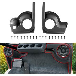 Golf Cart Speaker Pods Compatible with 1994-2023 EZGO TXT Replacement for 627153 Pair Speaker Stands