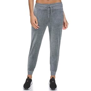 Tommy Hilfiger Women's Drawcord Waist Easy Fit Velour Jogger
