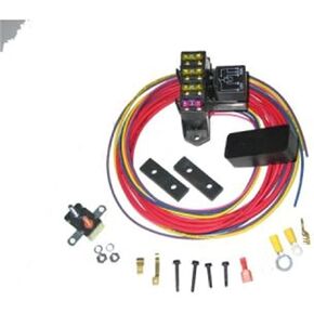 Painless Performance 70213 Cirkit Boss Weather Sealed Auxiliary Fuse Block, 3 Ignition-Hot Circuits
