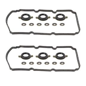0362072 Engine Valve Cover Gasket Set with Spark Plug Seals for 2013-2021 Acura Mdx RDX RLX TLX Honda Accord Crosstour Odyssey Passport Pilot Ridgeline 3.0L 3.5L V6