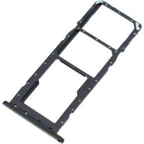 Dual SIM Card Tray for Samsung Galaxy A03 A03s SIM Card Holder for A03s SIM Card Slot Replacement for SM-A035F SM-A037F Black
