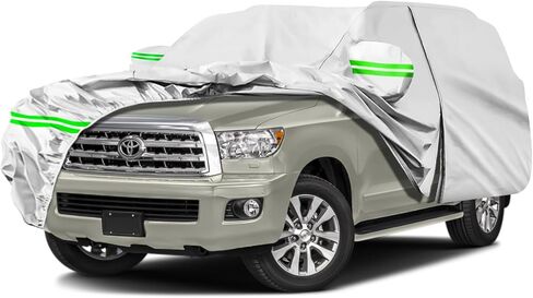 for Audi Q3 2008-2023 Car Cover,Sun Rain UV Dust Snow Protection Outdoor Cover,Waterproof 190T All Weather Car Covers with Zipper Door in Saudi Arabia