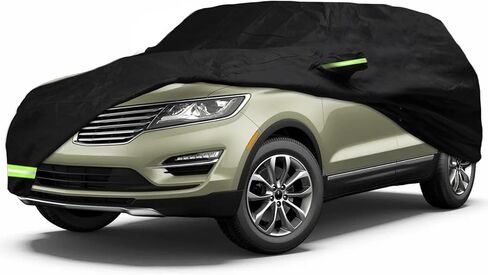 YIXIN غطاء سيارة مقاوم للماء لـ 2015-2019 Lincoln MKC SUV غطاء سيارة بأربعة أبواب مخصص مناسب 100% حزام مقاوم للرياح وباب واحد بسحاب للحماية من الغبار والثلج والمطر in Kuwait