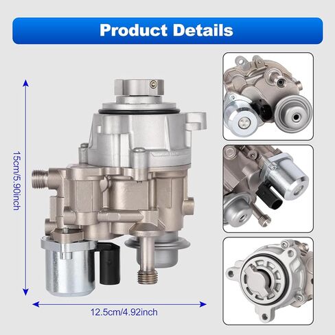 مضخة الوقود عالية الضغط لسيارات BMW 135i 335i 535i 535i-يستبدل 12641847 لـ N55B30A N54B30A in Kuwait