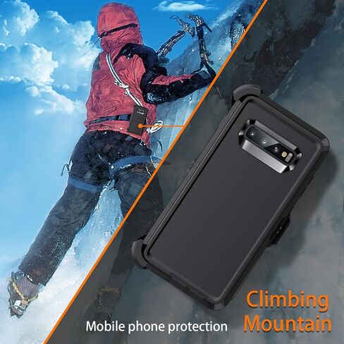 for Galaxy S10 Case,Heavy Duty Shockproof Dust/Drop Poof 3 Layers Full Bady Protection Rugged Cover for Galaxy S10 6.1 inch,Turquoise in Saudi Arabia