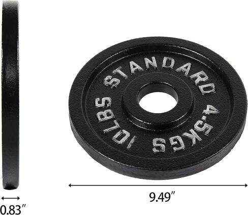 لوحة وزن أوليمبية من الحديد الزهر مقاس 2 بوصة، فردية أو زوجية in Kuwait
