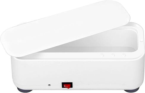 آلة تنظيف النظارات، منظف مجوهرات قابل للدوران 45 كيلو هرتز 360 درجة مع USB للحد من الضوضاء، منظف نظارات مجوهرات محمول لتنظيف النظارات الإلكترونية وحلقات الساعة وحافظ على أسنان نظيفة in Saudi Arabia