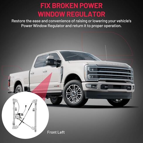 BDFHYK 741-428 Power Window Regulator with Motor Front Left for 2004-2008 F-150 Lobo 2006-2008 Lincoln Mark LT 2006 2007 2008 06 07 08 in Saudi Arabia