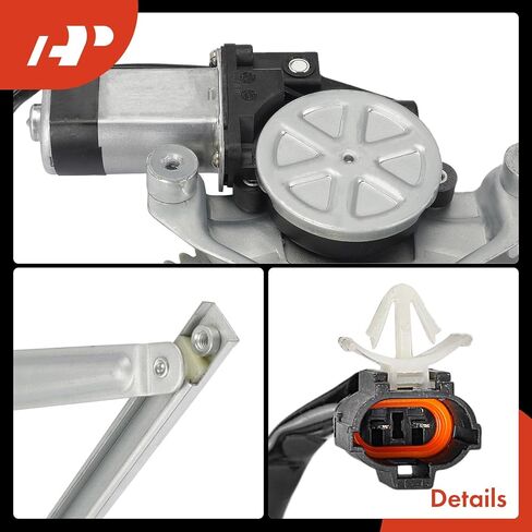 A-Premium Window Regulator with Motor Compatible with Kia Sedona 2002-2005 Front Right Passenger in Kuwait