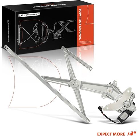 A-Premium Window Regulator with Motor Compatible with Kia Sedona 2002-2005 Front Right Passenger in Kuwait