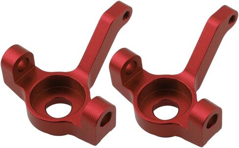 Hobbypark Aluminum Caster Mounts Steering Knuckles Hub Carrier (L/R) for Redcat Everest Gen7 PRO/Sport Replacement of 180002 (Set of 2) (Red) in Saudi Arabia