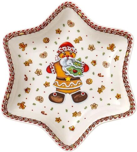Villeroy & Boch Winter Bakery Delight Bowl, 24,5cm, White, Red, Brown in Kuwait