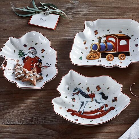 Villeroy & Boch Winter Bakery Delight Bowl, 24,5cm, White, Red, Brown in Kuwait